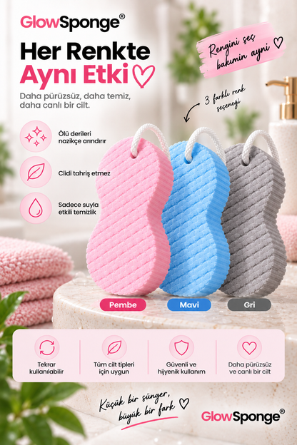GlowSponge® Sihirli Peeling Süngeri